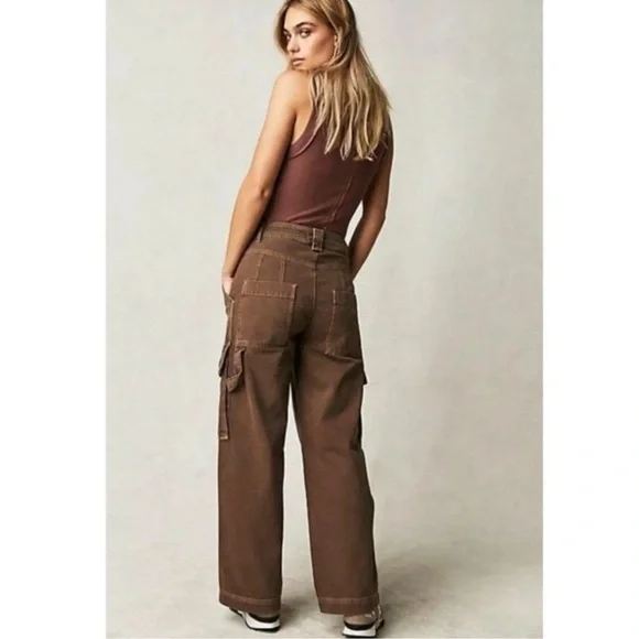 We The Free Judd Carpenter Cargo Baggy Jeans - Picture 2 of 11